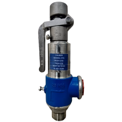 CS / SS PRESSURE SAFETY VALVE / PRESSURE RELIEF VALVE - SE / FL - Variant 1 - Safety Valves by Caliber Valves | WCB / CF8 / CF8M, Size: 15 to 200 DN