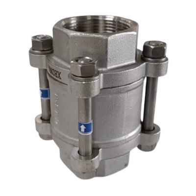 SS NON SLAM CHECK VALVE (DCV) - Wafer - Variant 2 - Pan Check/Non-Slam Check Valves by Caliber Valves | CF8 / CF8M, Size: 15 to 200 DN